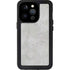 Light Grey Concrete iPhone 15 Pro Waterproof Case
