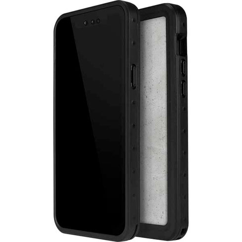 Light Grey Concrete iPhone 15 Pro Waterproof Case