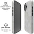 Light Grey Concrete iPhone 16 Magsafe Impact Case