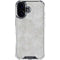 Light Grey Concrete iPhone 16 Plus Clear Case