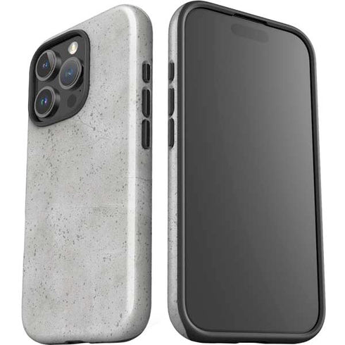 Light Grey Concrete iPhone 16 Pro Impact Case