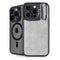 Light Grey Concrete iPhone 16 Pro Kickstand Case