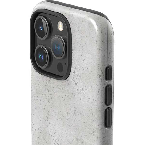 Light Grey Concrete iPhone 16 Pro Max Impact Case