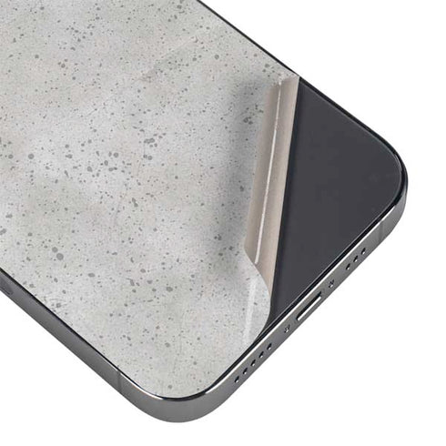 Light Grey Concrete iPhone 16 Pro Max Skin