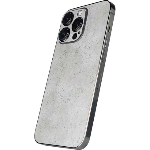 Light Grey Concrete iPhone 16 Pro Skin
