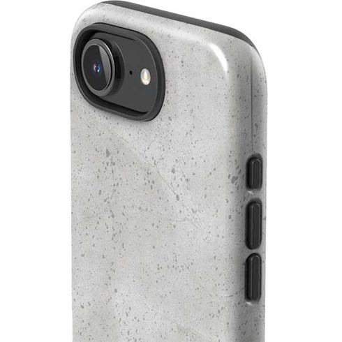 Light Grey Concrete iPhone 16e Impact Case