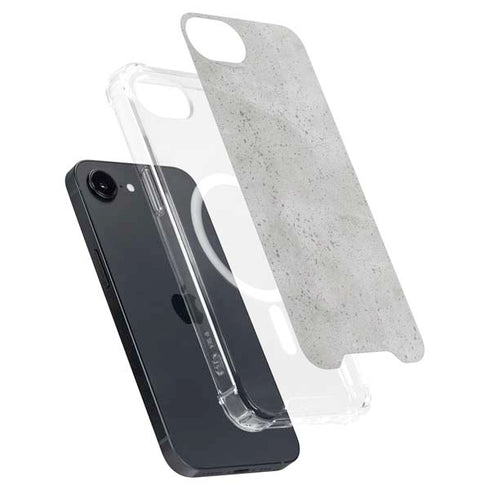 Light Grey Concrete iPhone 16e MagSafe Case