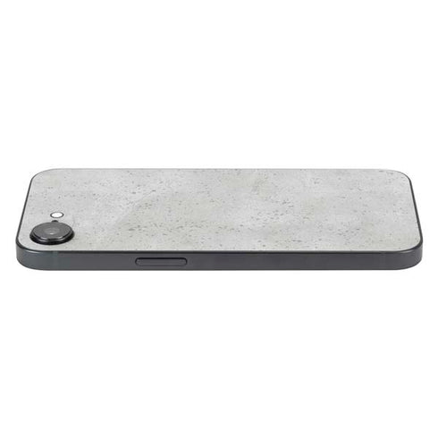 Light Grey Concrete iPhone 16e Skin