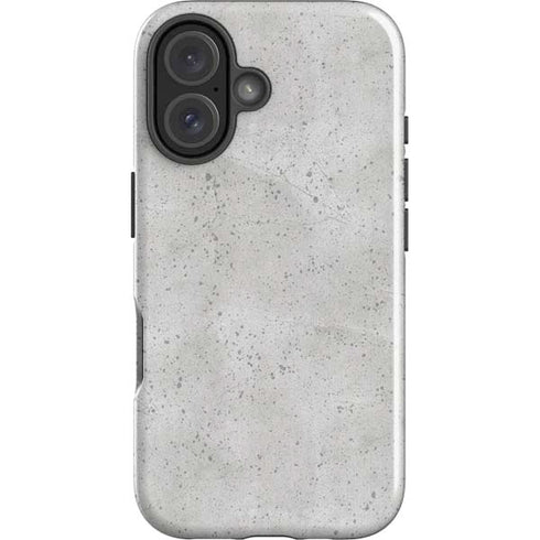 Light Grey Concrete iPhone 17 Impact Case