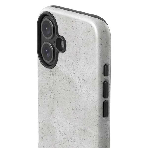 Light Grey Concrete iPhone 17 Impact Case