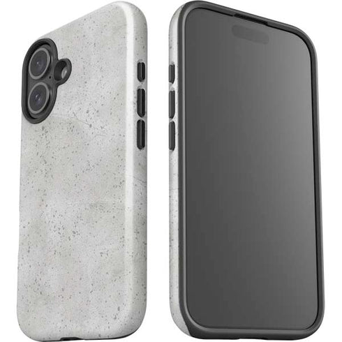 Light Grey Concrete iPhone 17 Impact Case