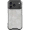 Light Grey Concrete iPhone 17 Pro Clear Case