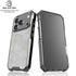 Light Grey Concrete iPhone 17 Pro Clear Case