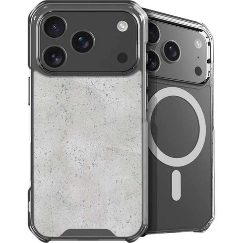 Light Grey Concrete iPhone 17 Pro MagSafe Case