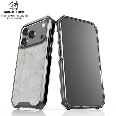 Light Grey Concrete iPhone 17 Pro MagSafe Case