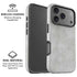 Light Grey Concrete iPhone 17 Pro Magsafe Impact Case