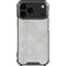 Light Grey Concrete iPhone 17 Pro Max Clear Case