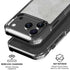 Light Grey Concrete iPhone 17 Pro Max Clear Case