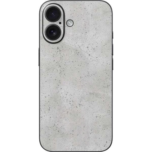 Light Grey Concrete iPhone 17 Skin