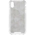 Light Grey Concrete iPhone XS Clear Case