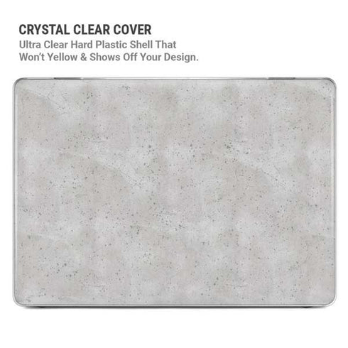 Light Grey Concrete MacBook Pro 14in (2021-24) Case plus Skin