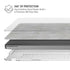Light Grey Concrete MacBook Pro 14in (2021-24) Case plus Skin