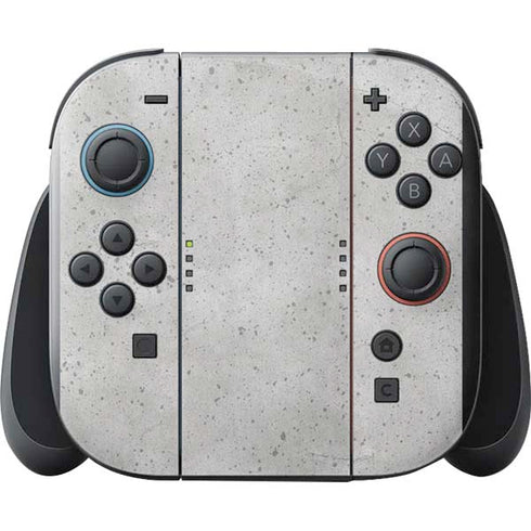 Light Grey Concrete Nintendo Switch 2 (2025) with Joy-Con Skin