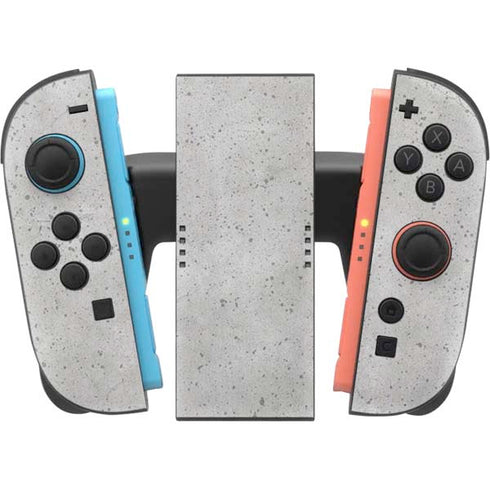 Light Grey Concrete Nintendo Switch 2 (2025) Joy-Con Controller Skin