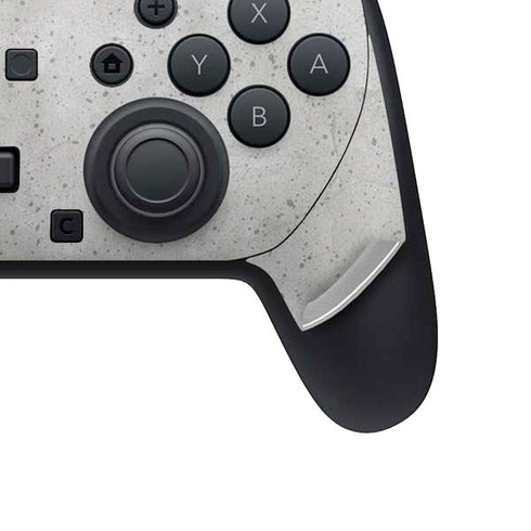 Light Grey Concrete Nintendo Switch 2 (2025) Pro Controller Skin