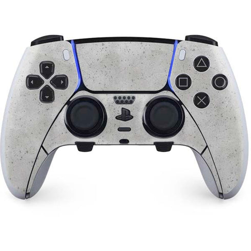Light Grey Concrete PS5 DualSense Edge Pro Controller Skin
