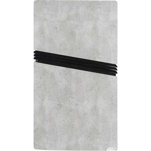 Light Grey Concrete PS5 Pro Console Skin