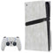 Light Grey Concrete PS5 Pro Disk Bundle Skin