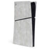 Light Grey Concrete PS5 Slim Digital Edition Console Skin