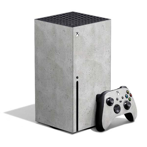 Light Grey Concrete Xbox Series X Skins