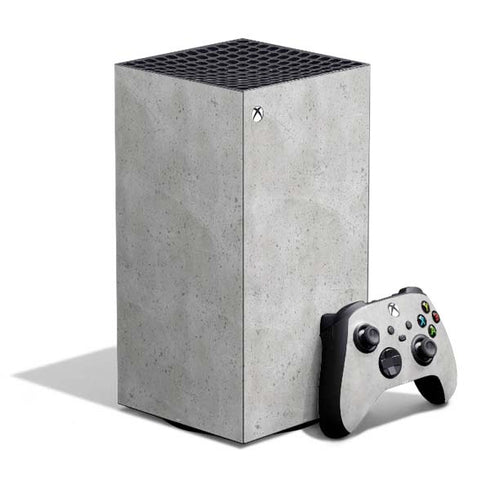 Light Grey Concrete XBox Series X Digital Edition Bundle Skin
