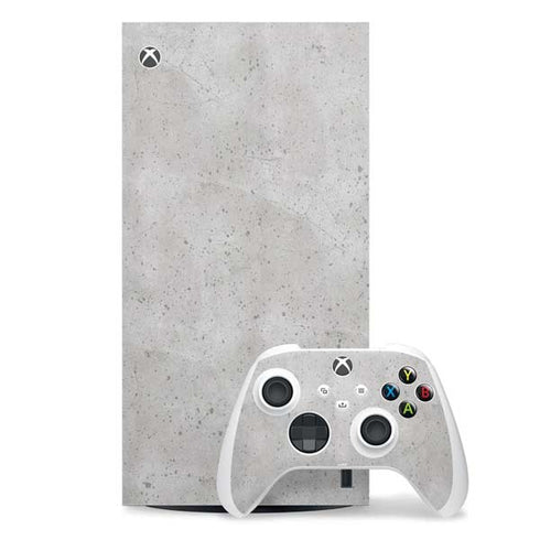 Light Grey Concrete Xbox Series X Skins
