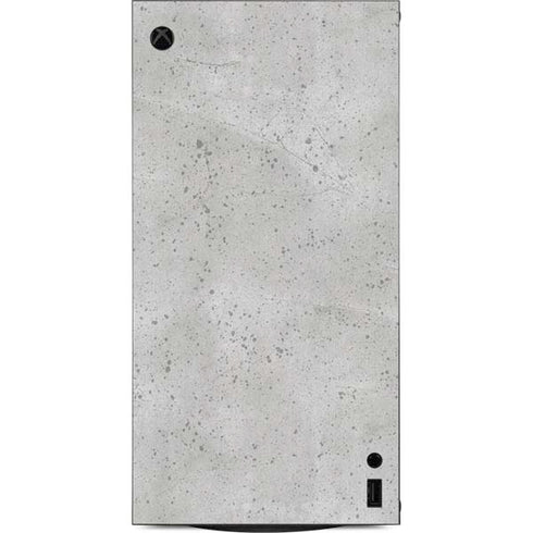 Light Grey Concrete XBox Series X Digital Edition Console Skin