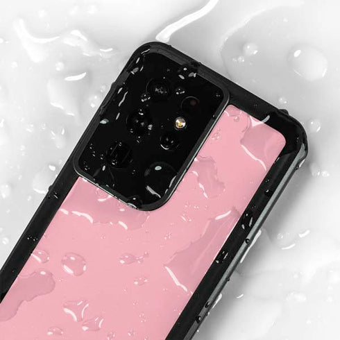 Light Pink Galaxy S24 Ultra Waterproof Case