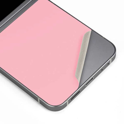 Light Pink Galaxy Z Flip6 Skin