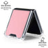 Light Pink Galaxy Z Flip7 Clear Case