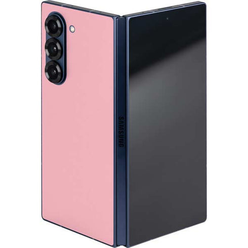 Light Pink Galaxy Z Fold6 Skin