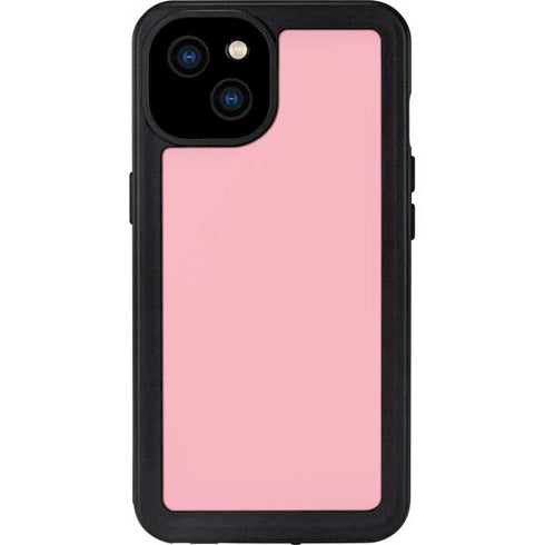 Light Pink iPhone 15 Plus Waterproof Case
