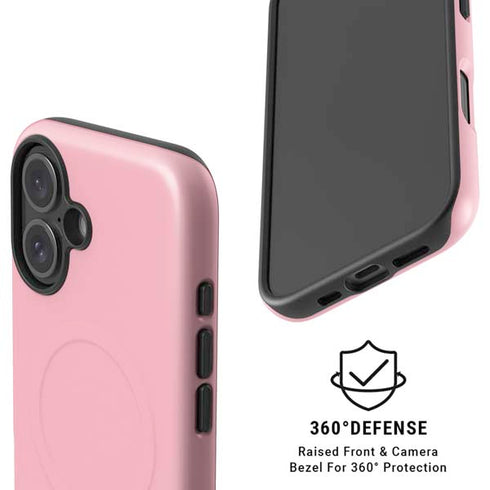 Light Pink iPhone 16 Magsafe Impact Case