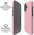 Light Pink iPhone 16 Magsafe Impact Case