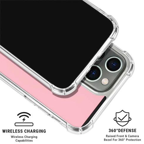 Light Pink iPhone 16 Pro Clear Case