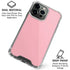 Light Pink iPhone 16 Pro Clear Case