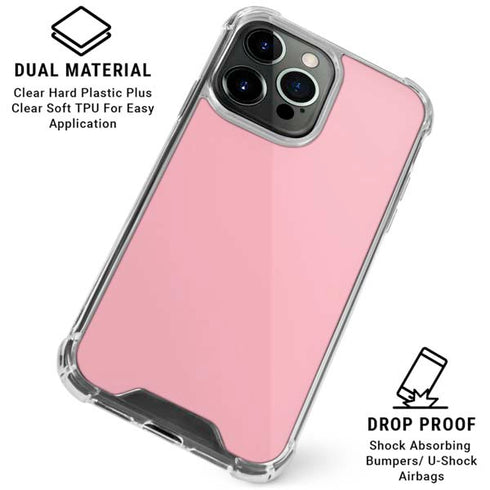 Light Pink iPhone 16 Pro Max Clear Case
