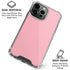 Light Pink iPhone 16 Pro Max Clear Case