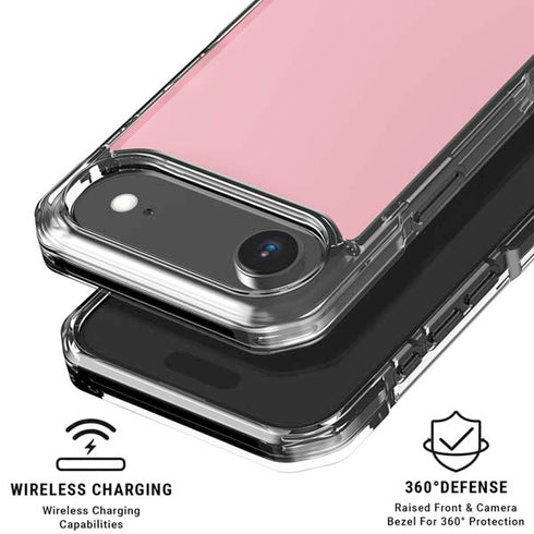Light Pink iPhone 17 Air Clear Case