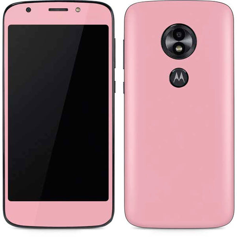 Light Pink Moto E5 Play Skin